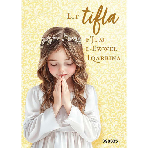 Picture of LIT-TIFLA FJUM L-EWWEL TQARBINA TIEGHEK KARTOLINA